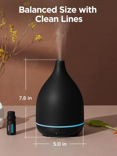 Foto 2 | Foto 2 | Difusor De Aceite Innogear Cerámica 300 Ml Con 4 Temporizadores Apagado Automático Negro - Venta Internacional.