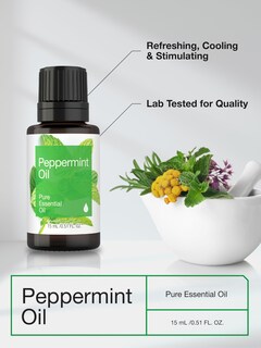 Foto 3 | Foto 3 | Aceite Esencial Horbäach Peppermint 15 Ml Para Masaje, Baño Y Difusor - Venta Internacional.