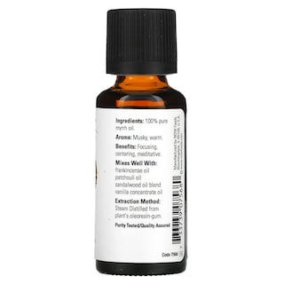 Foto 2 | Foto 2 | Aceites Esenciales Now Foods Mirra 100% Puro, 30 Ml - Venta Internacional.