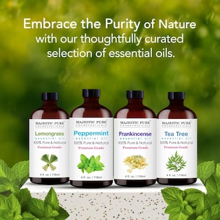 Foto 5 | Foto 5 | Aceite Esencial Majestic Pure Peppermint 120 Ml Con Gotero De Vidrio - Venta Internacional.