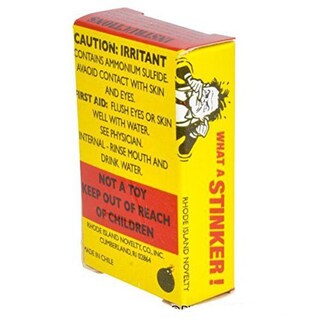 Foto 2 | Foto 2 | Frascos De Vidrio Novedosos De Stink Bombs Rhode Island (caja De 36) - Venta Internacional.