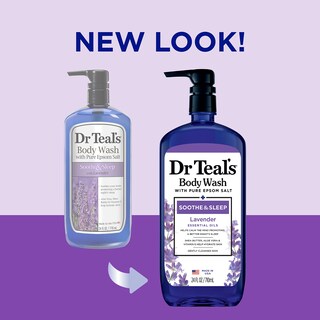 Foto 2 | Foto 2 | Gel De Baño Dr. Teal's Soothe & Sleep Con Sal Pura De Epsom, 720 Ml X 4 - Venta Internacional.