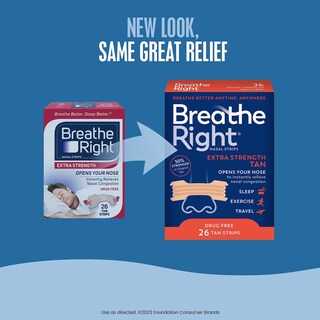 Foto 6 | Foto 6 | Tiras Nasales Breathe Right Extra Strength Broncean, 26 Unidades - Venta Internacional.