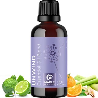 Foto 1 | Foto 1 | Mezcla De Aceites Esenciales Maple Holistics Unwind Aromaterapia - Venta Internacional.