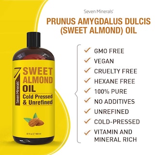 Foto 3 | Foto 3 | Carrier Oil Seven Minerals Aceite De Almendras Dulces 946 Ml - Venta Internacional.