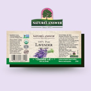 Foto 2 | Foto 2 | Aceite Esencial Nature's Answer De Lavanda, 15 Ml, 100% Orgánico Puro - Venta Internacional.