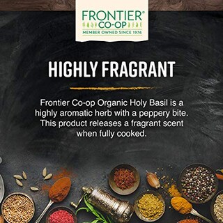 Foto 5 | Foto 5 | Albahaca Sagrada Orgánica Tulsi De Herb Frontier Co-op, 250 Ml - Venta Internacional.
