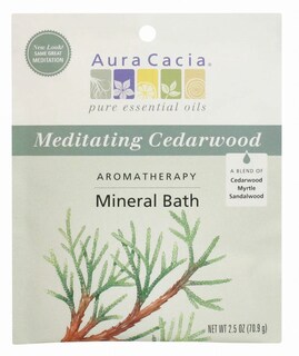 Foto 1 | Foto 1 | Baño Mineral De Aromaterapia Aura Cacia Meditation Cedar Wood 75 Ml - Venta Internacional.