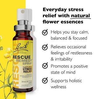 Foto 5 | Foto 5 | Spray Para Aliviar El Estrés Rescue Remedy 20 Ml Bach Vegan - Venta Internacional.