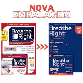 Foto 2 | Foto 2 | Tiras Nasales Breathe Right Extra Strength 72 Tiras - Venta Internacional.