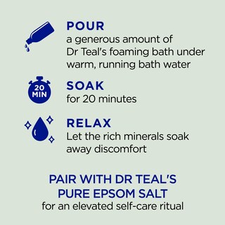 Foto 3 | Foto 3 | Baño Espumoso Dr. Teal's Relax & Relief Eucalyptus 1 85 L - Venta Internacional.