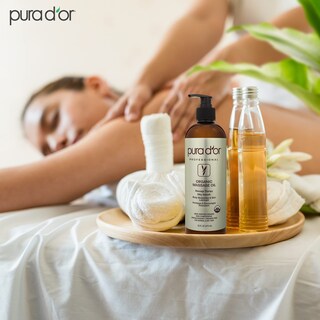 Foto 5 | Foto 5 | Aceite De Terapia De Masaje Pura D'or Organic 473 Ml Con Almendra Y Albaricoque - Venta Internacional.