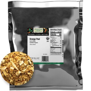 Foto 1 | Foto 1 | Cáscara De Naranja Seca Frontier Co-op Organic 454 G - Venta Internacional.