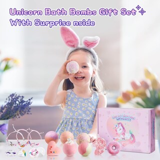 Foto 2 | Foto 2 | Bombas De Baño One Fire Kids Unicorn Con Sorpresa En El Interior Paquete De 9 Unidades - Venta Internacional.