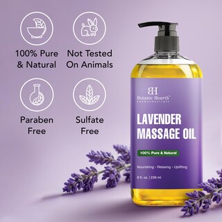 Foto 5 | Foto 5 | Aceite De Masaje Botanic Hearth Lavender Con Lavanda Pura 240 Ml - Venta Internacional.