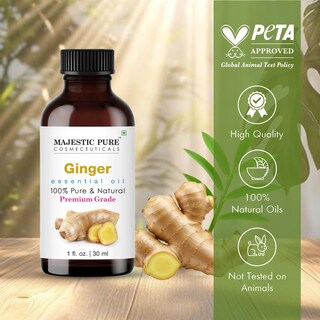 Foto 3 | Foto 3 | Aceite Esencial Majestic Pure Ginger 30 Ml 100% Puro Con Gotero - Venta Internacional.
