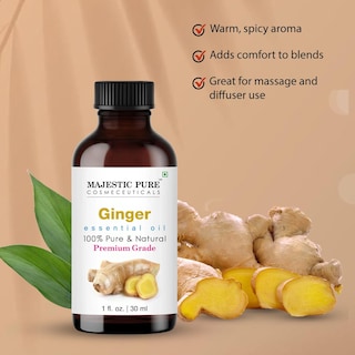 Foto 4 | Foto 4 | Aceite Esencial Majestic Pure Ginger 30 Ml 100% Puro Con Gotero - Venta Internacional.