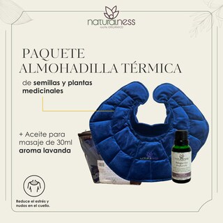 Foto 2 | Foto 2 | Paquete Compresa de Semillas para Cuello Hombros y Espalda Alta Naturalness color Cobre