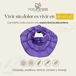 Foto 3 | Foto 3 | Paquete Compresa de Semillas para Cuello Hombros y Espalda Alta Naturalness color Cobre