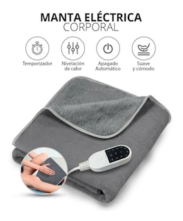 Foto 3 | Foto 3 | Almohada Eléctrica Terapia de Calor Malubero color Gris para Dolor Muscular