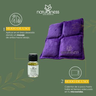Foto 6 | Foto 6 | Compresa Muscular Naturalness Chico Elaborada con Semillas y Plantas Medicinales