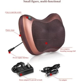 Foto 2 | Foto 2 | Almohada De Masaje Corporal Con Función De Calentamiento - Marrón - Venta Internacional.