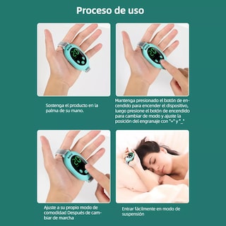 Foto 5 | Foto 5 | Neurocontrol Ansiedad Pazmental Ayuda Recargable Para Dormir Belug Azul Cielo