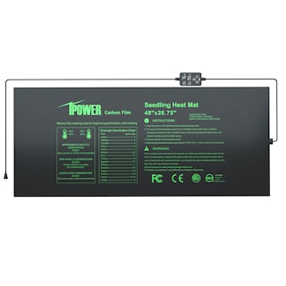 Foto 1 | Foto 1 | Alfombrilla Térmica Ipower De Seedling Con Doble Temperatura Digital, 48 X 20 - Venta Internacional.