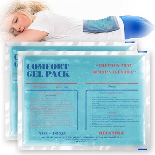 Foto 1 | Foto 1 | Paquete De Gel Accurate Comfort 9 X 12 Paquete De 2 Unidades Para Terapia De Frío Y Calor - Venta Internacional.