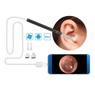 Foto 3 | Foto 3 | Mini Cámara Endoscopio Limpieza de Oídos Otoscopio Eo Safe Imports Esi-12986 Multicolor