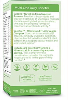 Foto 4 | Foto 4 | Suplemento Zahler Multivitamin One Daily 60 Cápsulas - Venta Internacional.