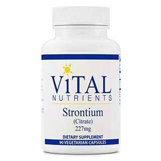 Foto 1 | Foto 1 | Suplemento De Estroncio (citrato) De Vital Nutrients 227 Mg 90 Cápsulas - Venta Internacional.