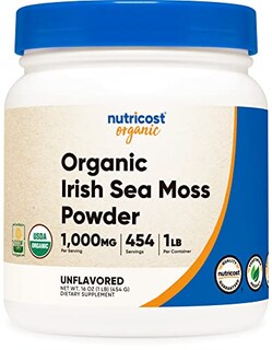 Foto 1 | Foto 1 | Suplemento Nutricost Organic Irish Moss Powder 454g - Venta Internacional.