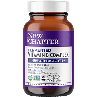Foto 1 | Foto 1 | Suplemento Del Complejo De Vitamina B New Chapter 60 Tabletas - Venta Internacional.
