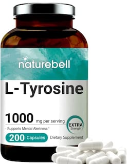 Foto 1 | Foto 1 | Suplemento Naturebell L-tirosina 1000 Mg 200 Cápsulas - Venta Internacional.