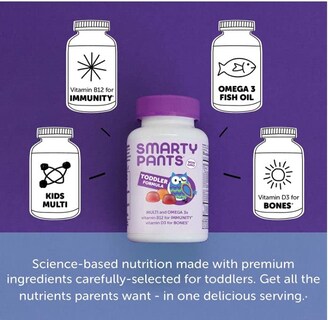 Foto 6 | Foto 6 | Suplemento Smartypants Toddler Formula 180 Gomitas - Venta Internacional