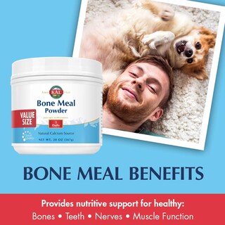Foto 3 | Foto 3 | Suplemento Kal Bone Meal En Polvo 1300 Mg De Calcio 440 Mg De Fosfo - Venta Internacional.
