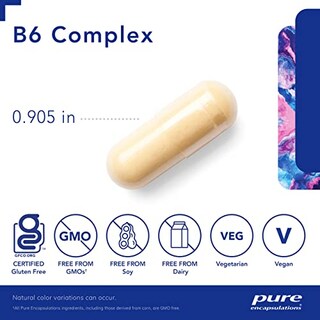 Foto 4 | Foto 4 | Suplemento De Vitamina B6 Pure Encapsulations B6 Complex 120 Cápsulas - Venta Internacional.