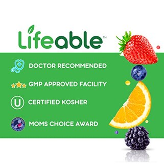 Foto 5 | Foto 5 | Probiotics Lifeable For Kids, 2 Mil Millones De Cfu (90 Gomitas) - Venta Internacional.
