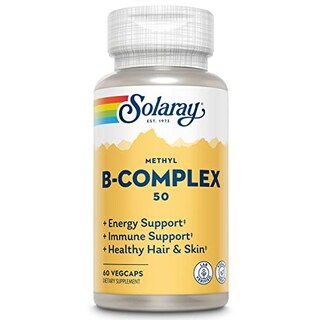 Foto 1 | Foto 1 | Suplemento Solaray Methyl B-complex 50 Mg Para Cabello Y Piel 60 - Venta Internacional.
