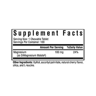 Foto 2 | Foto 2 | Supplement Seeking Health Malato De Magnesio Masticable 100 Mg - Venta Internacional.