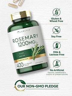 Foto 4 | Foto 4 | Suplemento Carlyle Rosemary 1200 Mg 400 Cápsulas Sin Ogm - Venta Internacional.