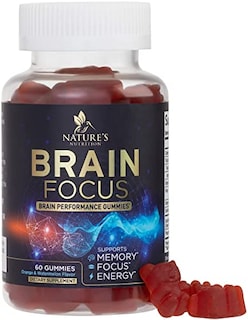 Foto 1 | Foto 1 | Gominolas De Suplemento Nature's Nutrition Brain Focus Memory 60 - Venta Internacional.