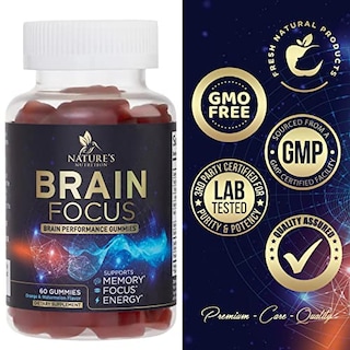Foto 4 | Foto 4 | Gominolas De Suplemento Nature's Nutrition Brain Focus Memory 60 - Venta Internacional.