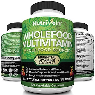 Foto 4 | Foto 4 | Multivitamínico Nutrivein Para Alimentos Integrales, 30 Días, 120 Cápsulas - Venta Internacional.