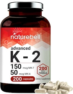 Foto 1 | Foto 1 | Suplemento Naturebell de Vitamina K2 de Espectro Completo 200 Mcg 200 Cápsulas - Venta Internacional