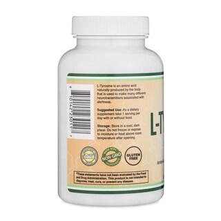 Foto 3 | Foto 3 | Suplemento Double Wood L-tirosina 1000 Mg 120 Cápsulas - Venta Internacional.