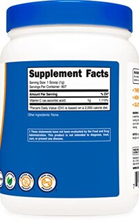Foto 4 | Foto 4 | Suplemento Nutricost de Vitamina C en Polvo 907 g - Venta Internacional