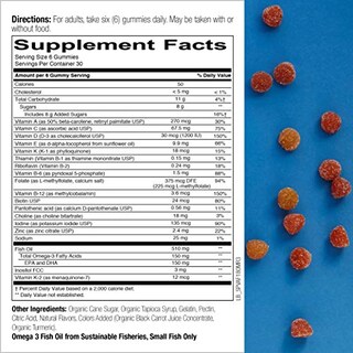 Foto 3 | Foto 3 | Suplemento Multivitamínico Smartypants para Adultos 180 Gomitas - Venta Internacional