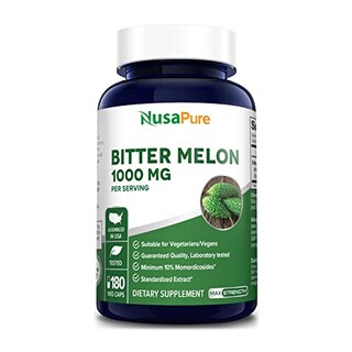 Foto 1 | Foto 1 | Suplemento De Extracto De Melón Amargo Nusapure, 1000 Mg, 180 Cápsulas Vegetales - Venta Internacional.
